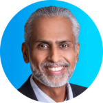 A photograph of Shiv Ramamurthi, CPO of Deep Cognition