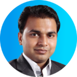 A photograph of Vishal Garg, Vice President of Operations of Deep Cognition