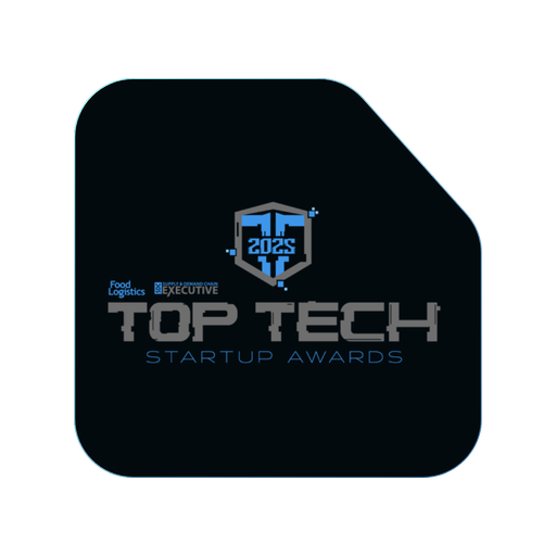 Food Logistics and Supply & Demand Chain Executive Top Tech Startup Awards winner badge