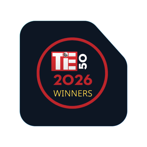 TiE50 2026 Winners award badge